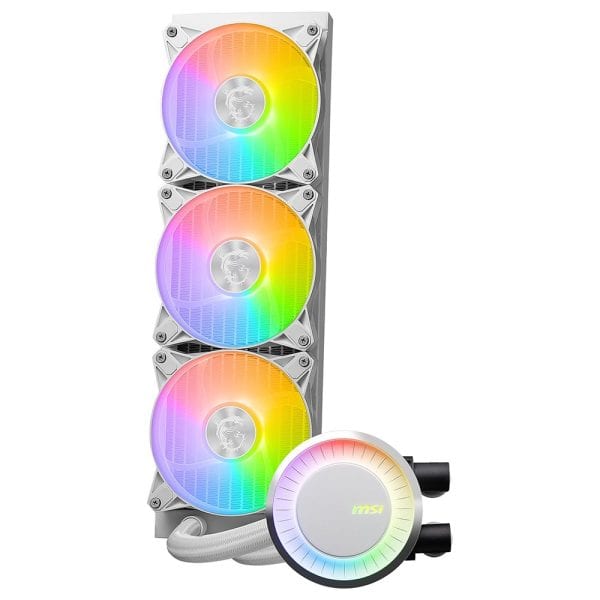 Msi Mag Coreliquid E360 Witte 360mm Intel Amd Compatibel Cpu Waterkoeler 4