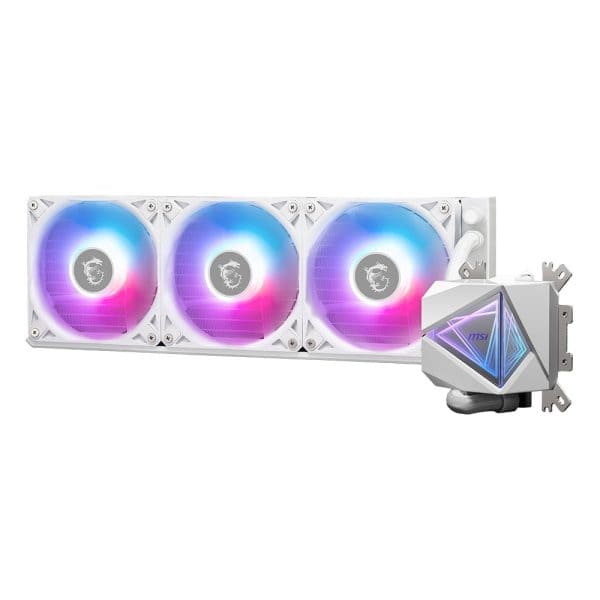 Msi Mag Coreliquid I360 Argb 360mm Intel Amd Compatibel Witte Cpu Waterkoeler 6