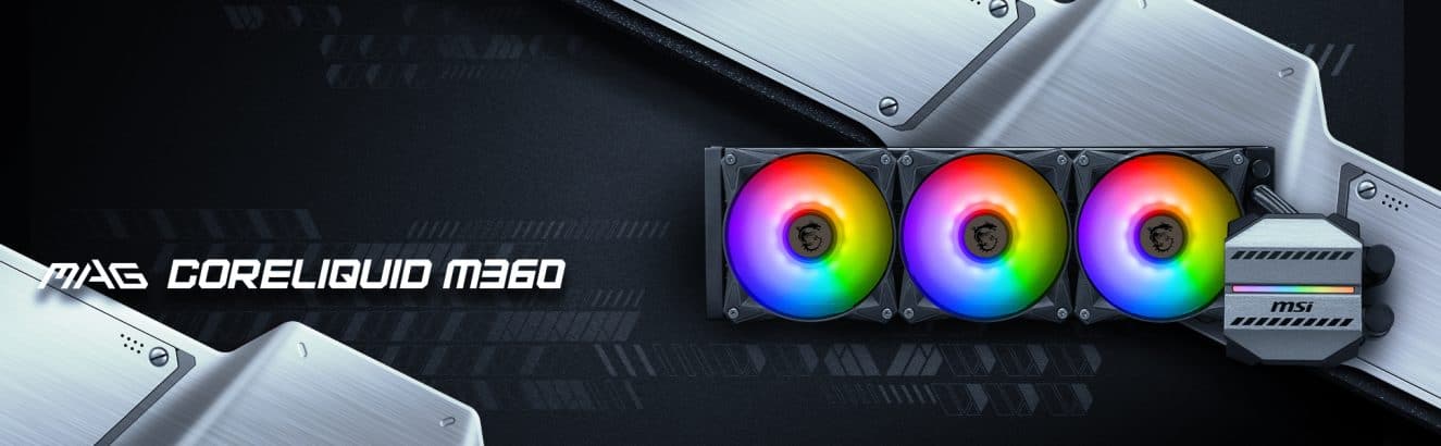 MSI MAG CORELIQUID M360 ARGB Waterkoeler a1