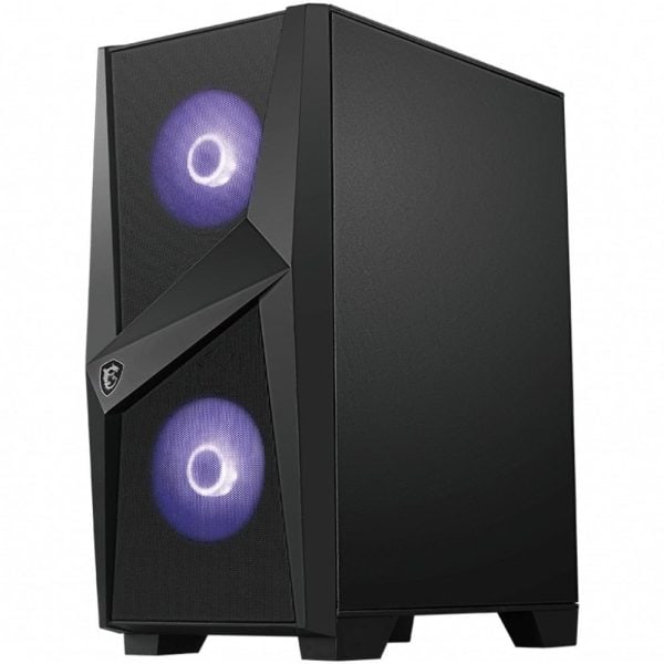 Msi Mag Forge 100m Gehard Glas Rgb Usb 3.2 Mid Tower Behuizing 2