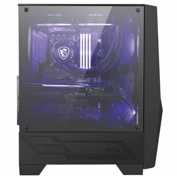 Msi Mag Forge 100m Gehard Glas Rgb Usb 3.2 Mid Tower Behuizing 4