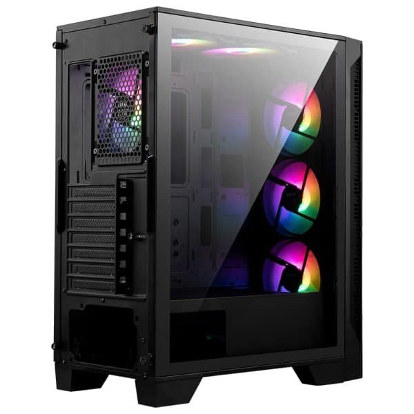 Msi Mag Forge 120a Airflow Gehard Glas Usb 3.2 Atx Mesh Zwart Mid Tower Gaming Behuizing 6