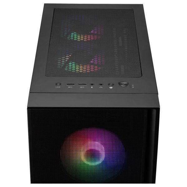 Msi Mag Forge 120a Airflow Gehard Glas Usb 3.2 Atx Mesh Zwart Mid Tower Gaming Behuizing 8