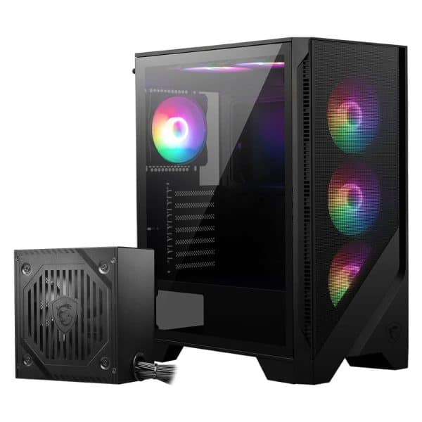 Msi Mag Forge 120a B65 Rgb Gehard Glas Usb 3.2 Atx Mid Tower Zwart 650w 80+ Bronze Gaming Behuizing 2