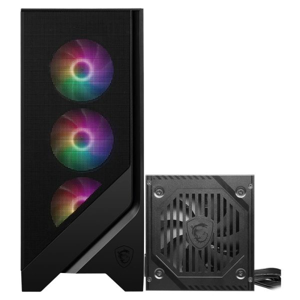 Msi Mag Forge 120a B65 Rgb Gehard Glas Usb 3.2 Atx Mid Tower Zwart 650w 80+ Bronze Gaming Behuizing 3