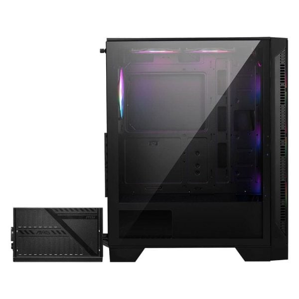 Msi Mag Forge 120a B65 Rgb Gehard Glas Usb 3.2 Atx Mid Tower Zwart 650w 80+ Bronze Gaming Behuizing 5