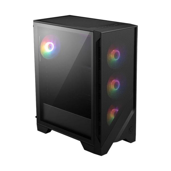 Msi Mag Forge 121a B75 Pcie5 4x120mm Argb Ventilator Gehard Glas Usb 3.0 Mag A750bn 750w 80+ Bronze Mid Tower Atx Gaming Behuizing 2