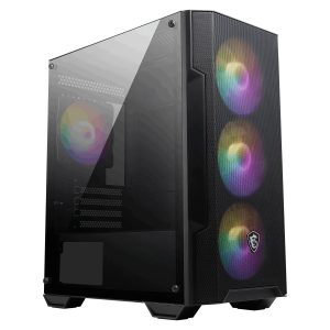 Msi Mag Forge M100a Acryl Zijpaneel Auto Rgb Ventilator Usb 3.2 Matx Gaming Behuizing 2