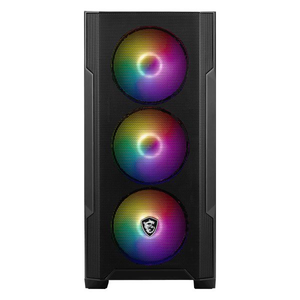 Msi Mag Forge M100a Acryl Zijpaneel Auto Rgb Ventilator Usb 3.2 Matx Gaming Behuizing 4