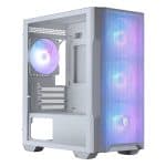 MSI MAG FORGE M100R WHITE ARGB Mesh Gehard Glas USB 3.2 Mid Tower mATX Gaming Behuizing