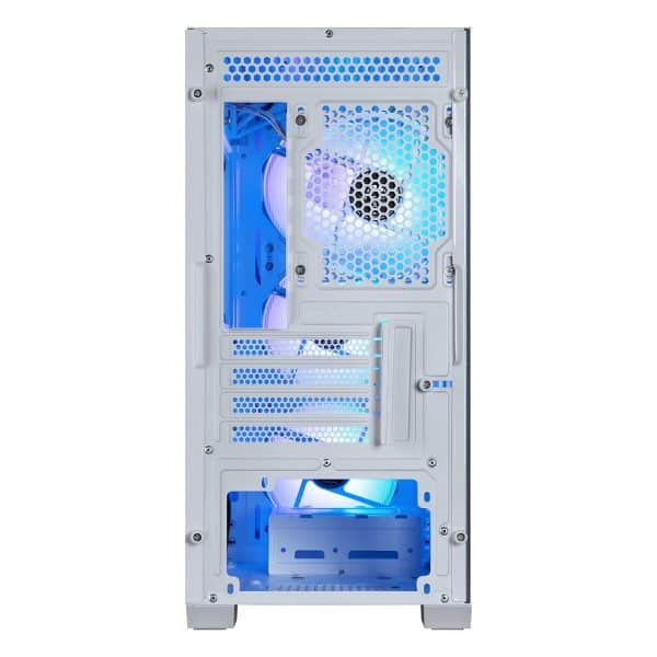 Msi Mag Forge M100r White Argb Mesh Gehard Glas Usb 3.2 Mid Tower Matx Gaming Behuizing 11