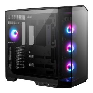 Msi Mag Pano 100r Pz Argb Panoramisch Gehard Glas Usb 5.0 Atx Mid Tower Zwart Gaming Behuizing 2