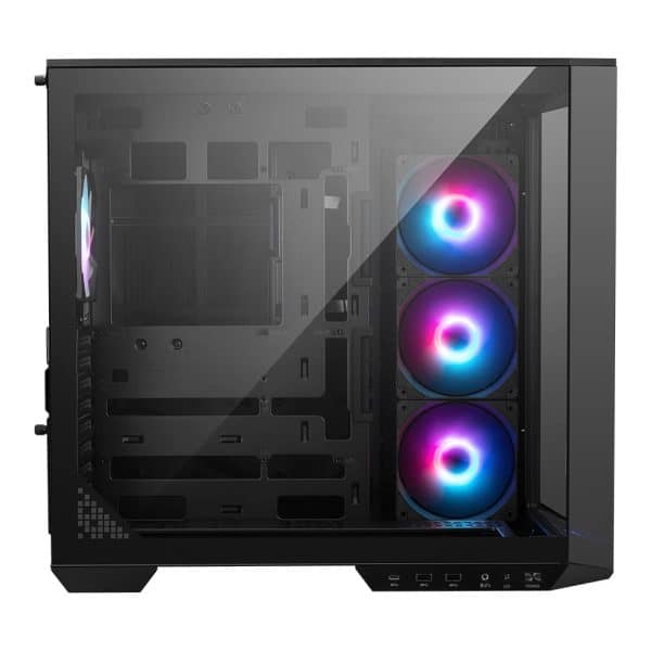 Msi Mag Pano 100r Pz Argb Panoramisch Gehard Glas Usb 5.0 Atx Mid Tower Zwart Gaming Behuizing 5