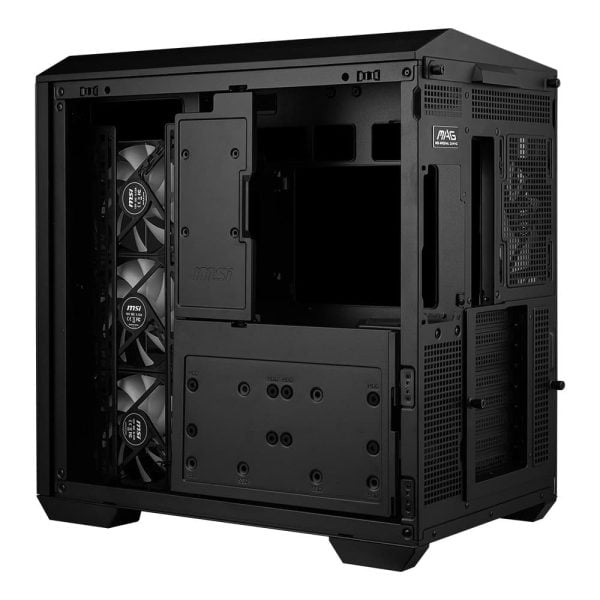 Msi Mag Pano 100r Pz Argb Panoramisch Gehard Glas Usb 5.0 Atx Mid Tower Zwart Gaming Behuizing 9