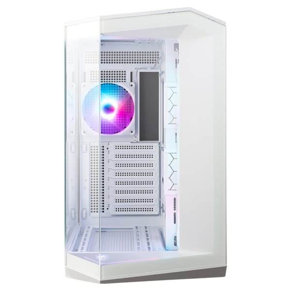 Msi Mag Pano 100r Pz White Argb Panoramisch Gehard Glas Usb 5.0 Atx Mid Tower Wit Gaming Behuizing 2