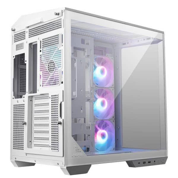 Msi Mag Pano 100r Pz White Argb Panoramisch Gehard Glas Usb 5.0 Atx Mid Tower Wit Gaming Behuizing 5