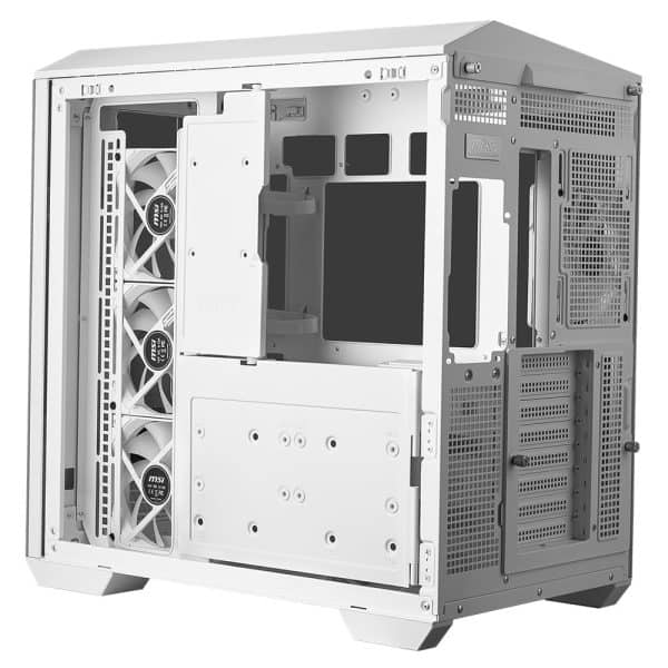 Msi Mag Pano 100r Pz White Argb Panoramisch Gehard Glas Usb 5.0 Atx Mid Tower Wit Gaming Behuizing 7