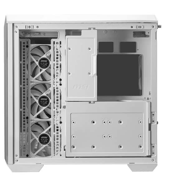 Msi Mag Pano 100r Pz White Argb Panoramisch Gehard Glas Usb 5.0 Atx Mid Tower Wit Gaming Behuizing 9