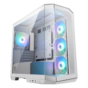 Msi Mag Pano M100r Pz Argb Gehard Glas Usb 3.2 Panoramisch Micro Atx Tower Wit Gaming Behuizing 1