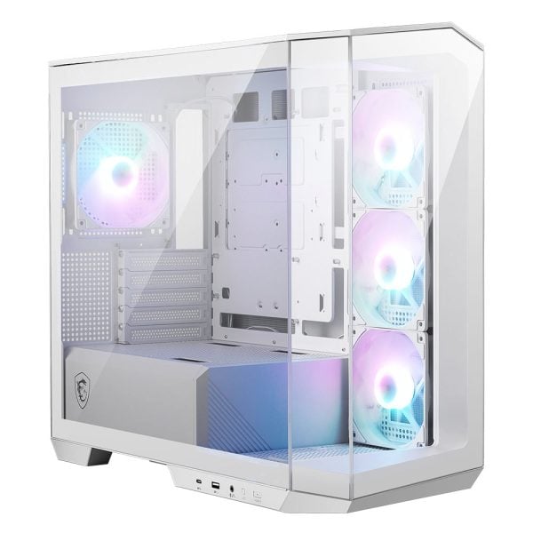 Msi Mag Pano M100r Pz Argb Gehard Glas Usb 3.2 Panoramisch Micro Atx Tower Wit Gaming Behuizing 2