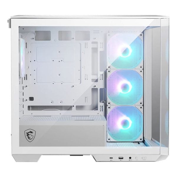 Msi Mag Pano M100r Pz Argb Gehard Glas Usb 3.2 Panoramisch Micro Atx Tower Wit Gaming Behuizing 4