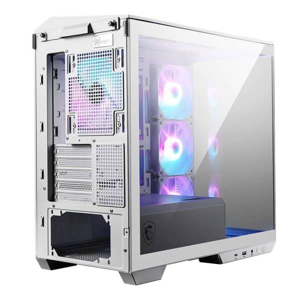 Msi Mag Pano M100r Pz Argb Gehard Glas Usb 3.2 Panoramisch Micro Atx Tower Wit Gaming Behuizing 6