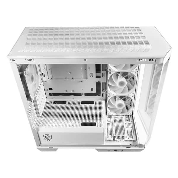 Msi Mag Pano M100r Pz Argb Gehard Glas Usb 3.2 Panoramisch Micro Atx Tower Wit Gaming Behuizing 7