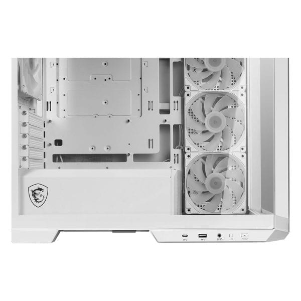 Msi Mag Pano M100r Pz Argb Gehard Glas Usb 3.2 Panoramisch Micro Atx Tower Wit Gaming Behuizing 9