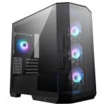 MSI MAG PANO M100R PZ ARGB Panoramisch Gehard Glas USB 3.2 mATX Zwart Gaming Behuizing