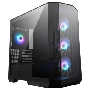 Msi Mag Pano M100r Pz Argb Panoramisch Gehard Glas Usb 3.2 Matx Zwart Gaming Behuizing 1