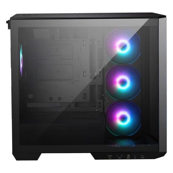 Msi Mag Pano M100r Pz Argb Panoramisch Gehard Glas Usb 3.2 Matx Zwart Gaming Behuizing 3