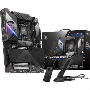 Msi Meg Z890 Unify X 9600mhz (oc) Ddr5 Socket Lga1851 M.2 Thunderbolt Atx Moederbord 1
