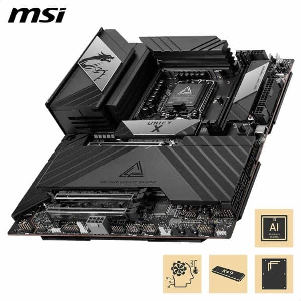 Msi Meg Z890 Unify X 9600mhz (oc) Ddr5 Socket Lga1851 M.2 Thunderbolt Atx Moederbord 4