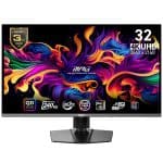 MSI MPG 321URX QD-OLED 31.5 inch 240Hz 0.03ms 4K UHD FreeSync Premium Pro Pivot Gaming Monitor