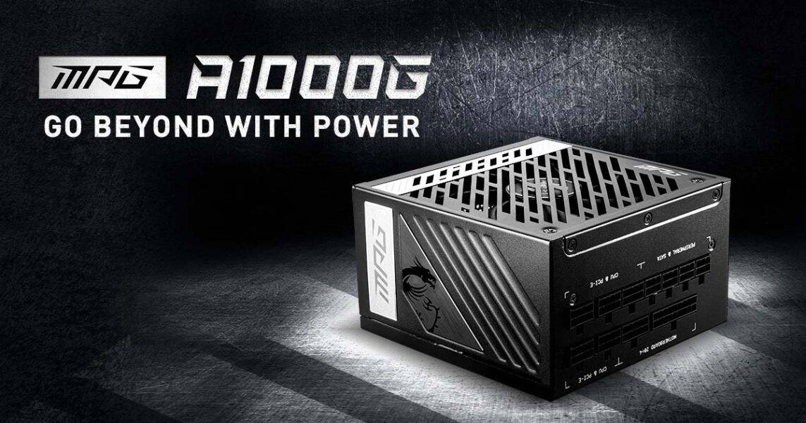 MSI MPG A1000G PSU a1