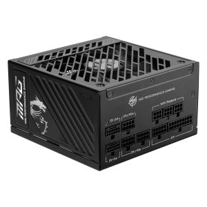 Msi Mpg A1000gs Pcie5 1000w 80+ Gold Pcie 5.1 Volledig Modulaire Atx 3.1 Voeding 1