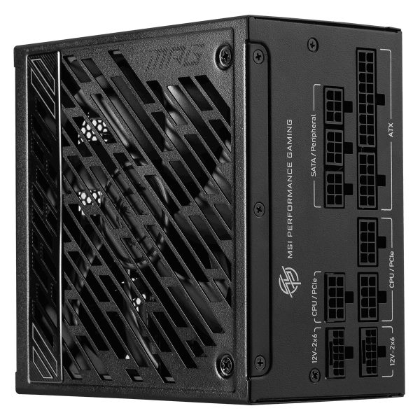 Msi Mpg A1000gs Pcie5 1000w 80+ Gold Pcie 5.1 Volledig Modulaire Atx 3.1 Voeding 10