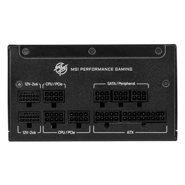 Msi Mpg A1000gs Pcie5 1000w 80+ Gold Pcie 5.1 Volledig Modulaire Atx 3.1 Voeding 7