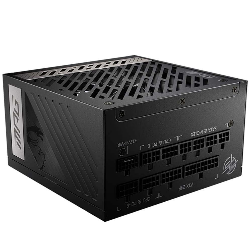 Msi Mpg A850g 850w 80+ Gold Volledig Modulaire 135mm Ventilator Voeding 1