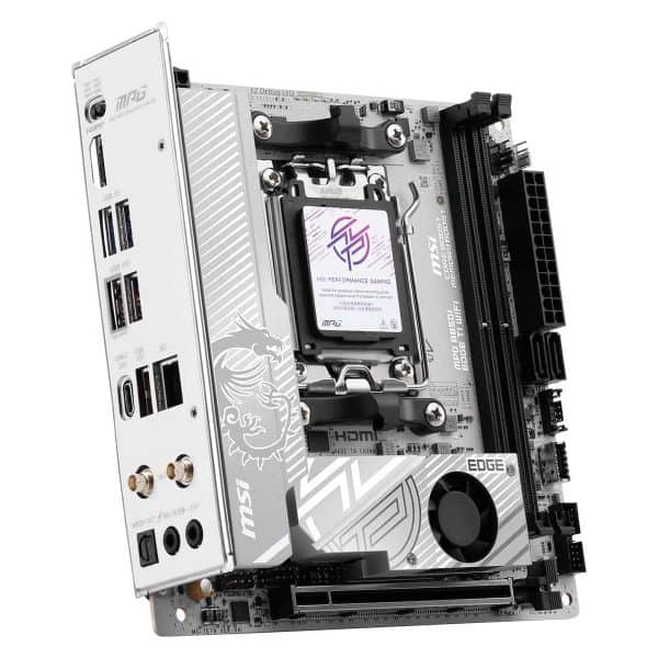 Msi Mpg B850i Edge Ti Wifi 10000mhz (oc) Ddr5 Am5 Socket M.2 Hdmi Mini Itx Moederbord 4
