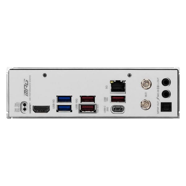 Msi Mpg B850i Edge Ti Wifi 10000mhz (oc) Ddr5 Am5 Socket M.2 Hdmi Mini Itx Moederbord 7