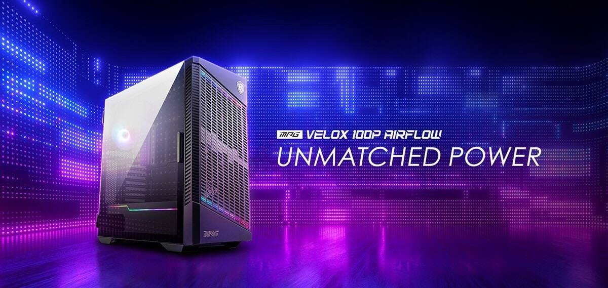 MSI Mpg Velox 100P Airflow Behuizing a1