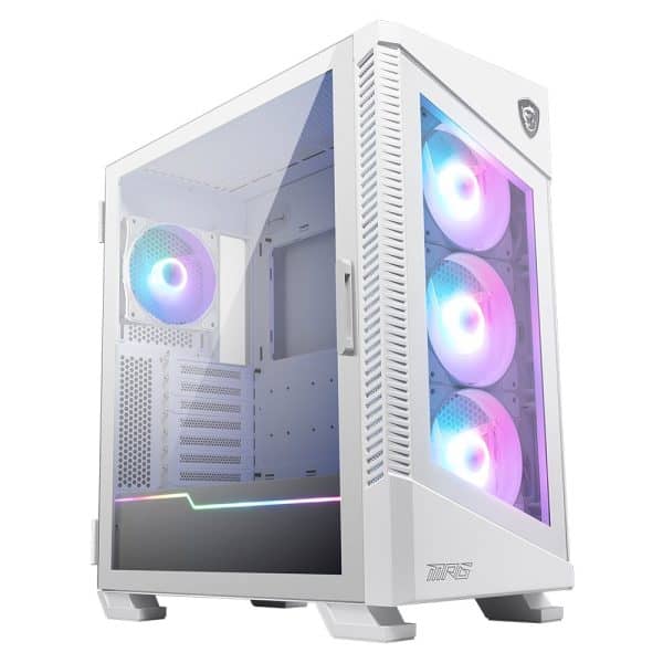 Msi Mpg Velox 100r White Argb Gehard Glas Usb 3.2 Mid Tower Atx Wit Gaming Behuizing 2