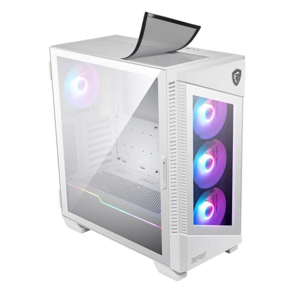 Msi Mpg Velox 100r White Argb Gehard Glas Usb 3.2 Mid Tower Atx Wit Gaming Behuizing 4
