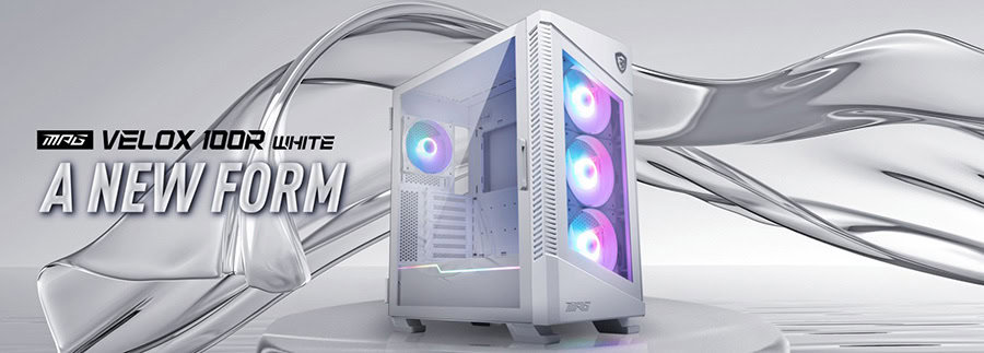 MSI MPG VELOX 100R WHITE Behuizing h1