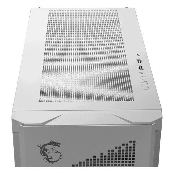 Msi Mpg Velox 300r Airflow Pz White 2x160mm Argb Ventilator Mesh Gehard Glas Usb 3.2 Mid Tower E Atx Gaming Behuizing 13
