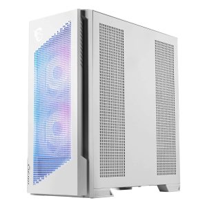 Msi Mpg Velox 300r Airflow Pz White 2x160mm Argb Ventilator Mesh Gehard Glas Usb 3.2 Mid Tower E Atx Gaming Behuizing 2