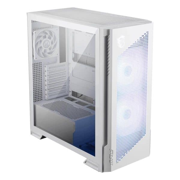 Msi Mpg Velox 300r Airflow Pz White 2x160mm Argb Ventilator Mesh Gehard Glas Usb 3.2 Mid Tower E Atx Gaming Behuizing 9