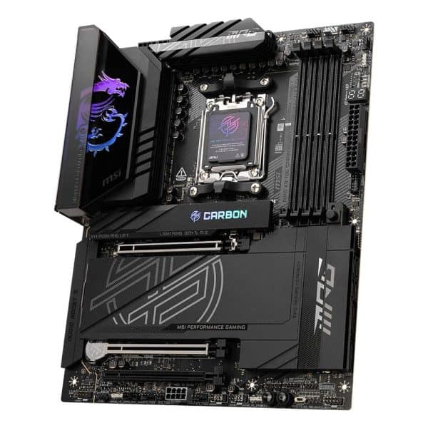 Msi Mpg X870e Carbon Wifi 8400mhz (oc) Ddr5 Socket Am5 M.2 Hdmi Atx Moederbord 4