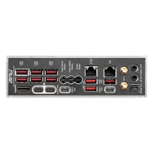 Msi Mpg X870e Carbon Wifi 8400mhz (oc) Ddr5 Socket Am5 M.2 Hdmi Atx Moederbord 6